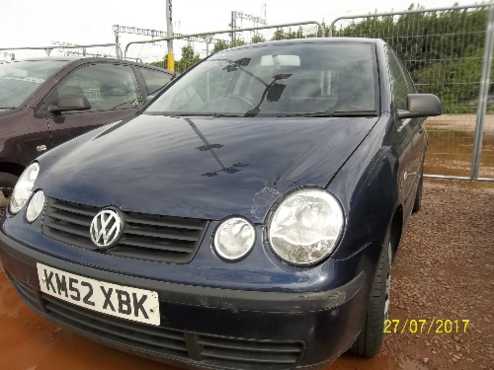 Volkswagen Polo S - KM52 XBK Date of registration: 12.12.2002 1390cc, petrol, 4 speed auto, blue - Image 2 of 4