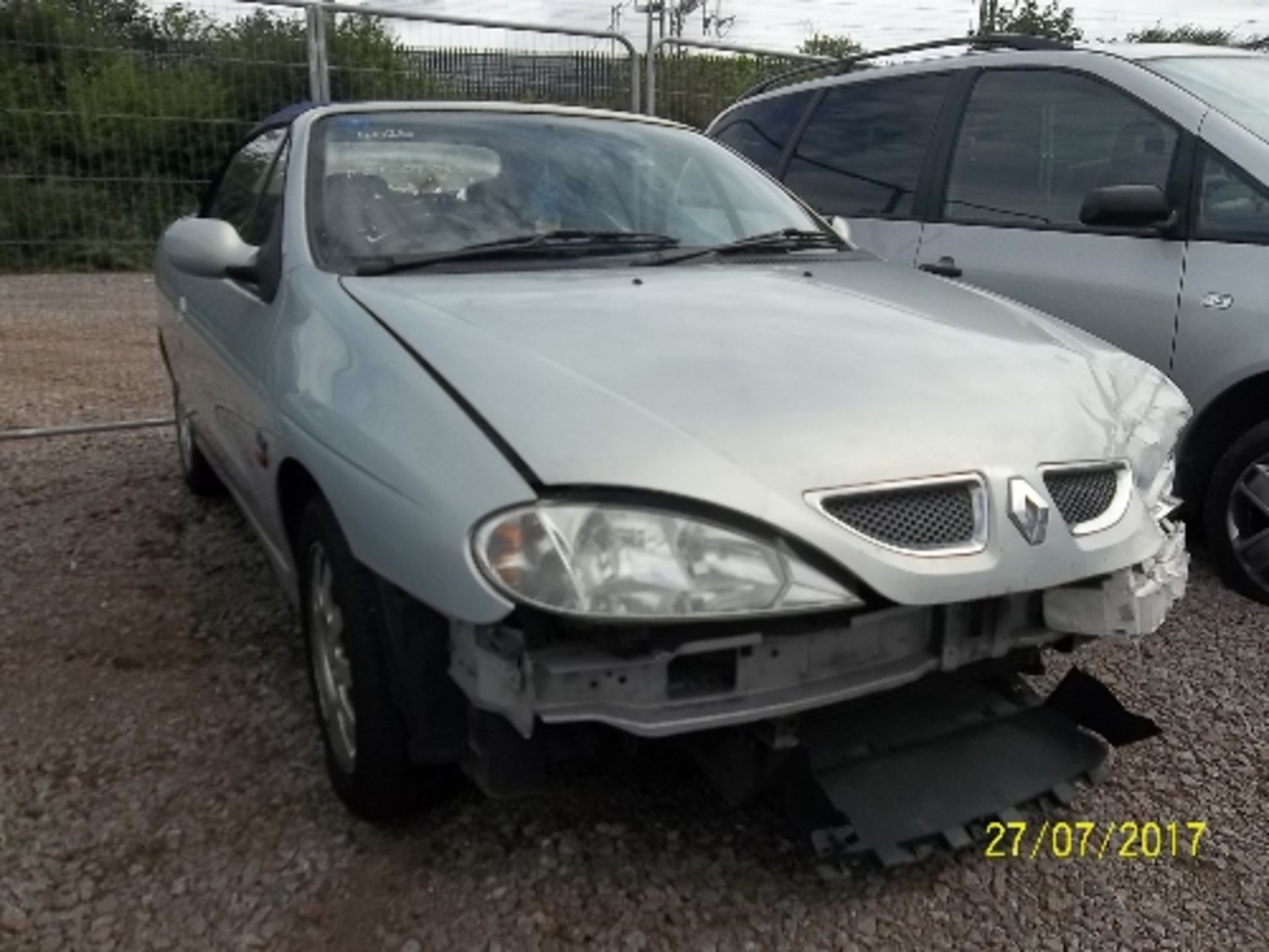 Renault Megane 1.6E Cabriolet convertible - Y909 LJB Date of registration: 27.03.2001 1598cc,