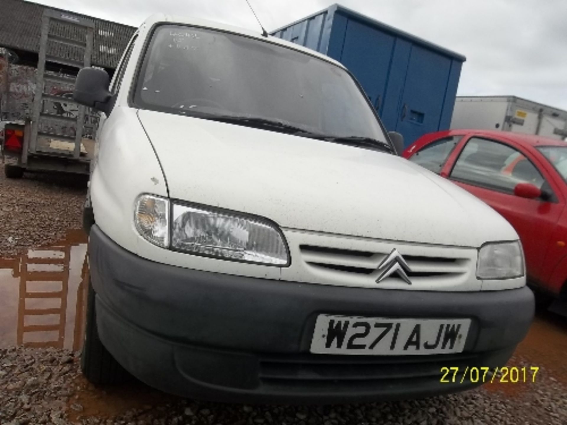 Citroen Berlingo Panel van - W271 AJW Date of registration: 30.03.2000 1868cc, diesel, manual, white