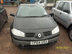 Renault Megane Dynamique DCI - CP04 USX Date of registration: 21.05.2004 1461cc, diesel, manual,