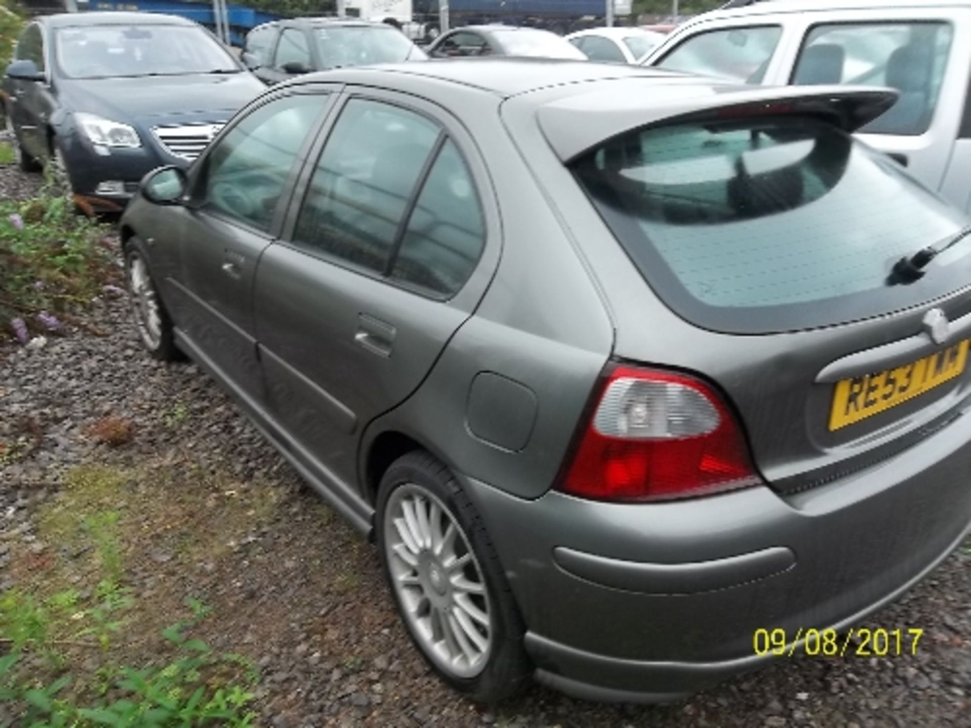 MG ZR+ - RE53 TWM Date of registration: 01.09.2003 1796cc, petrol, manual, grey Odometer reading - Image 4 of 4