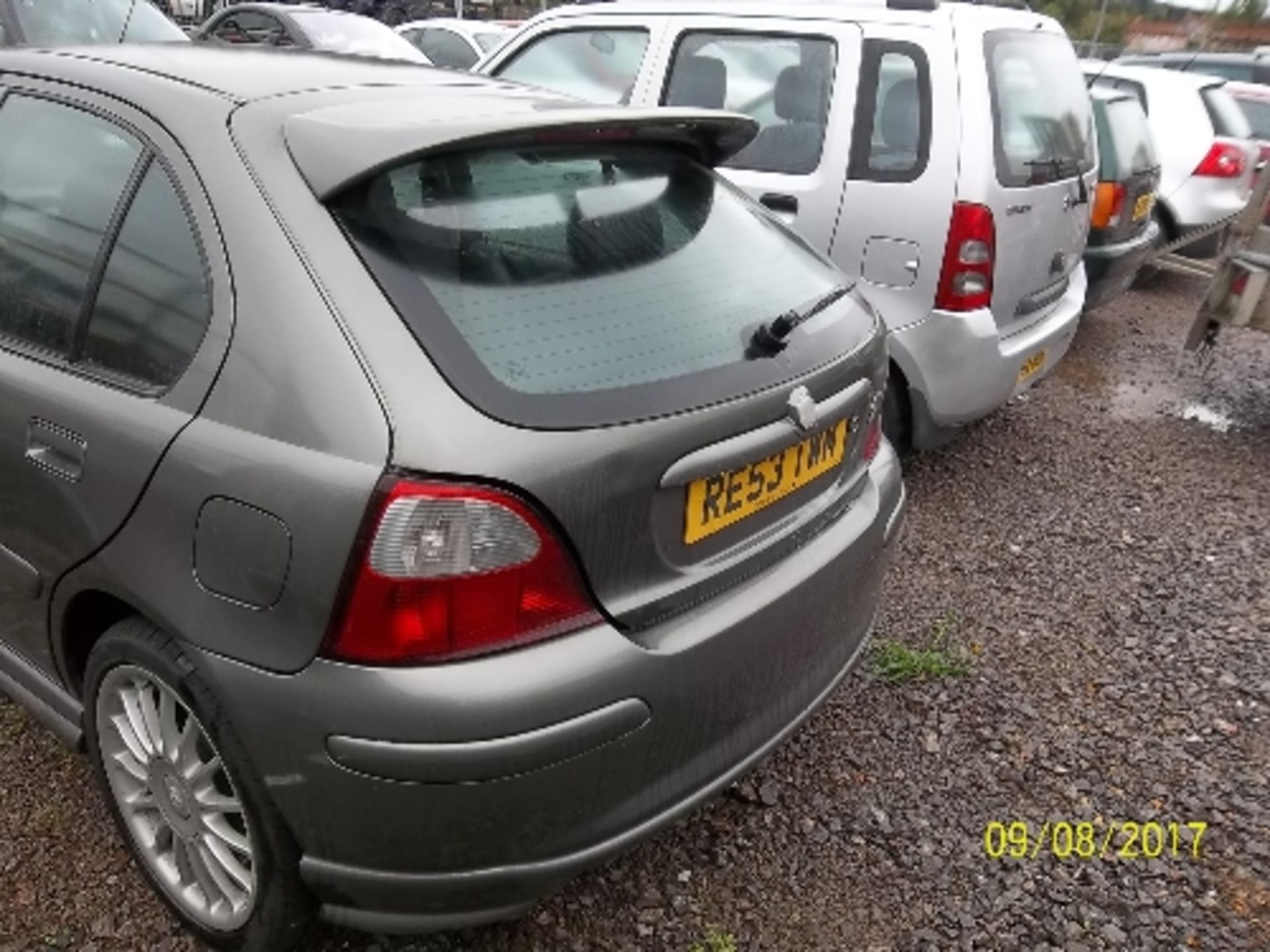 MG ZR+ - RE53 TWM Date of registration: 01.09.2003 1796cc, petrol, manual, grey Odometer reading - Image 3 of 4