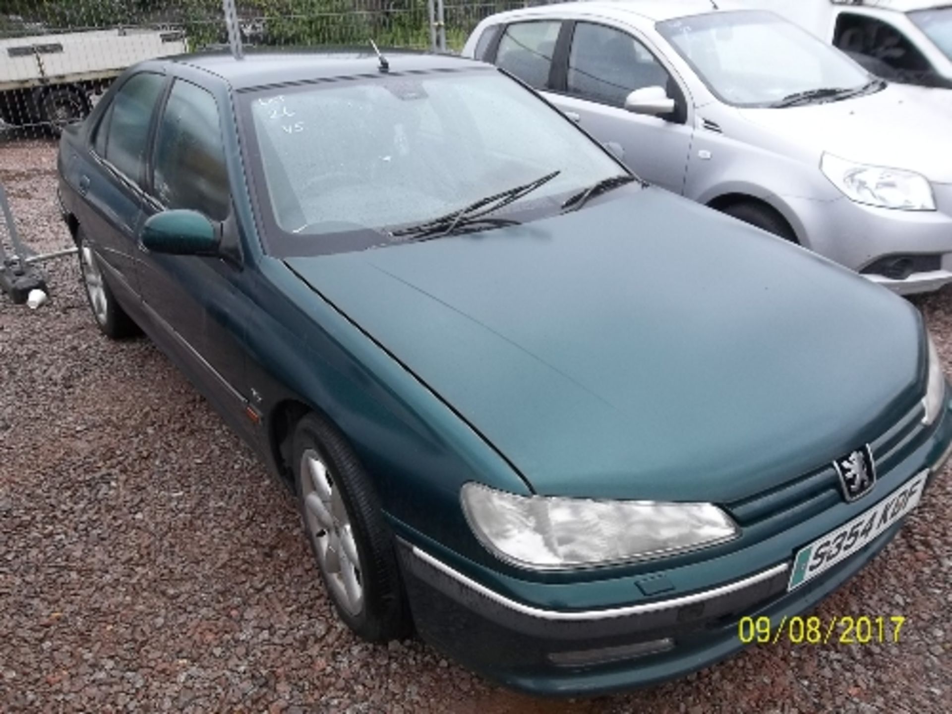 Peugeot 406 V6 - S354 KDF Date of registration: 18.12.1998 2946cc, petrol, manual, green Odometer - Image 2 of 4