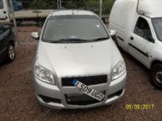 Chevrolet Aveo LS - LS09 UGO Date of registration: 26.04.2009 1206cc, petrol, manual, silver