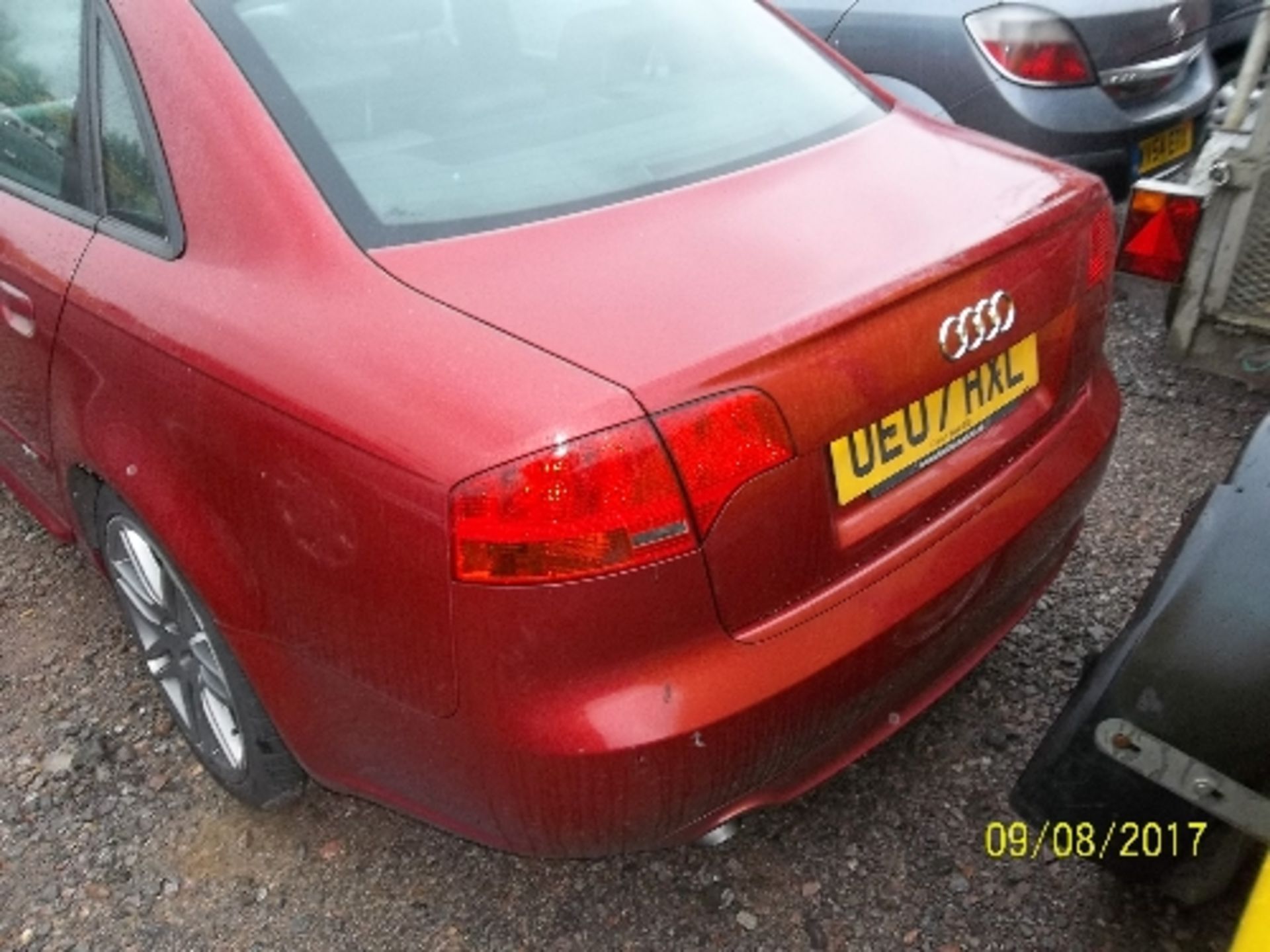 Audi A4 S Line SE TDI - OE07 HXL Date of registration: 05.06.2007 1986cc, diesel, manual, red - Image 4 of 5