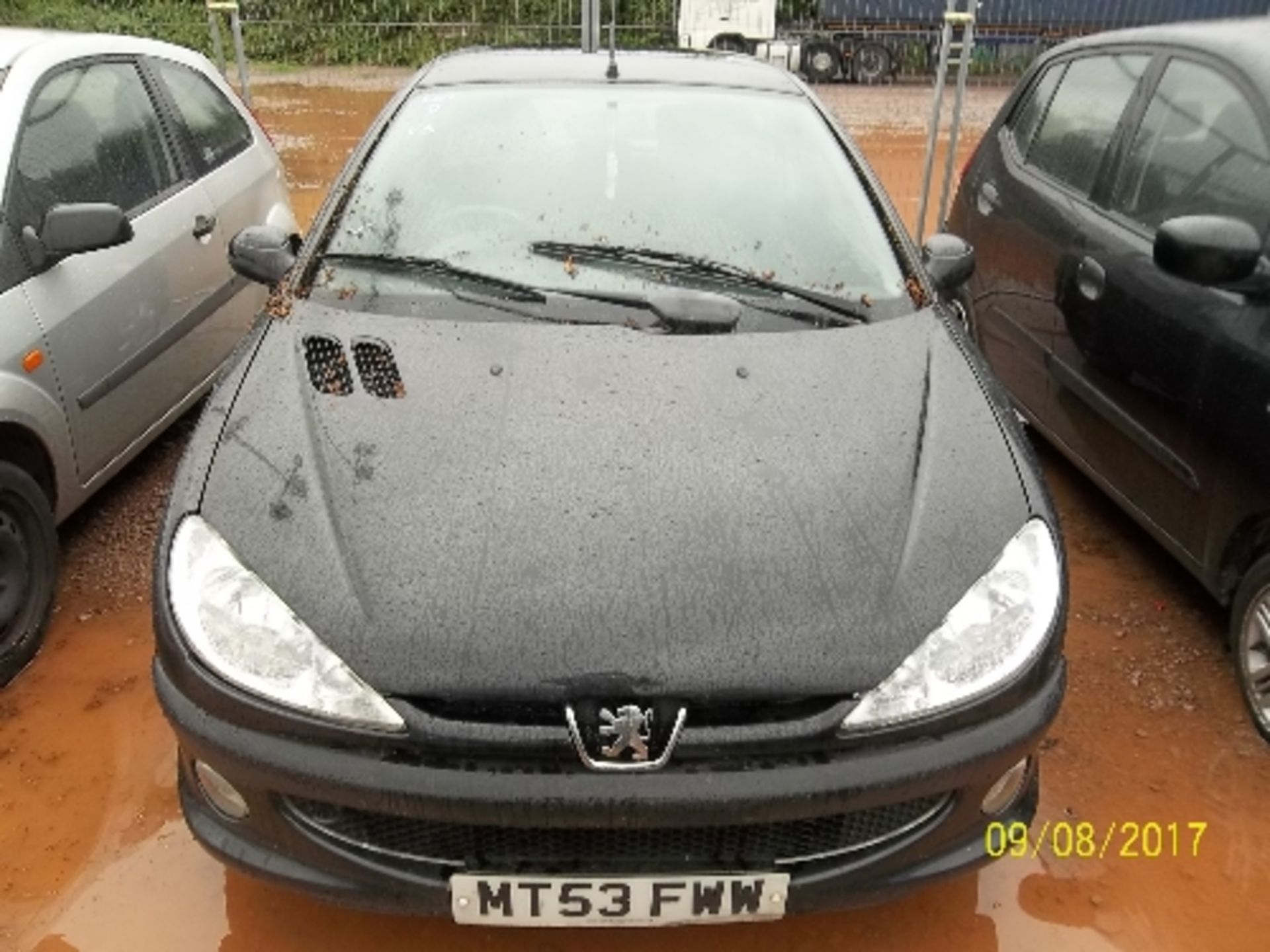 Peugeot 206 S - MT53 FWW Date of registration: 30.10.2003 1360cc, petrol, manual, black Odometer - Image 2 of 4