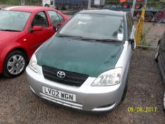 Toyota Corolla T2 VVTI - LV02 WGN Date of registration: 12.04.2002 1398cc, petrol, manual, green