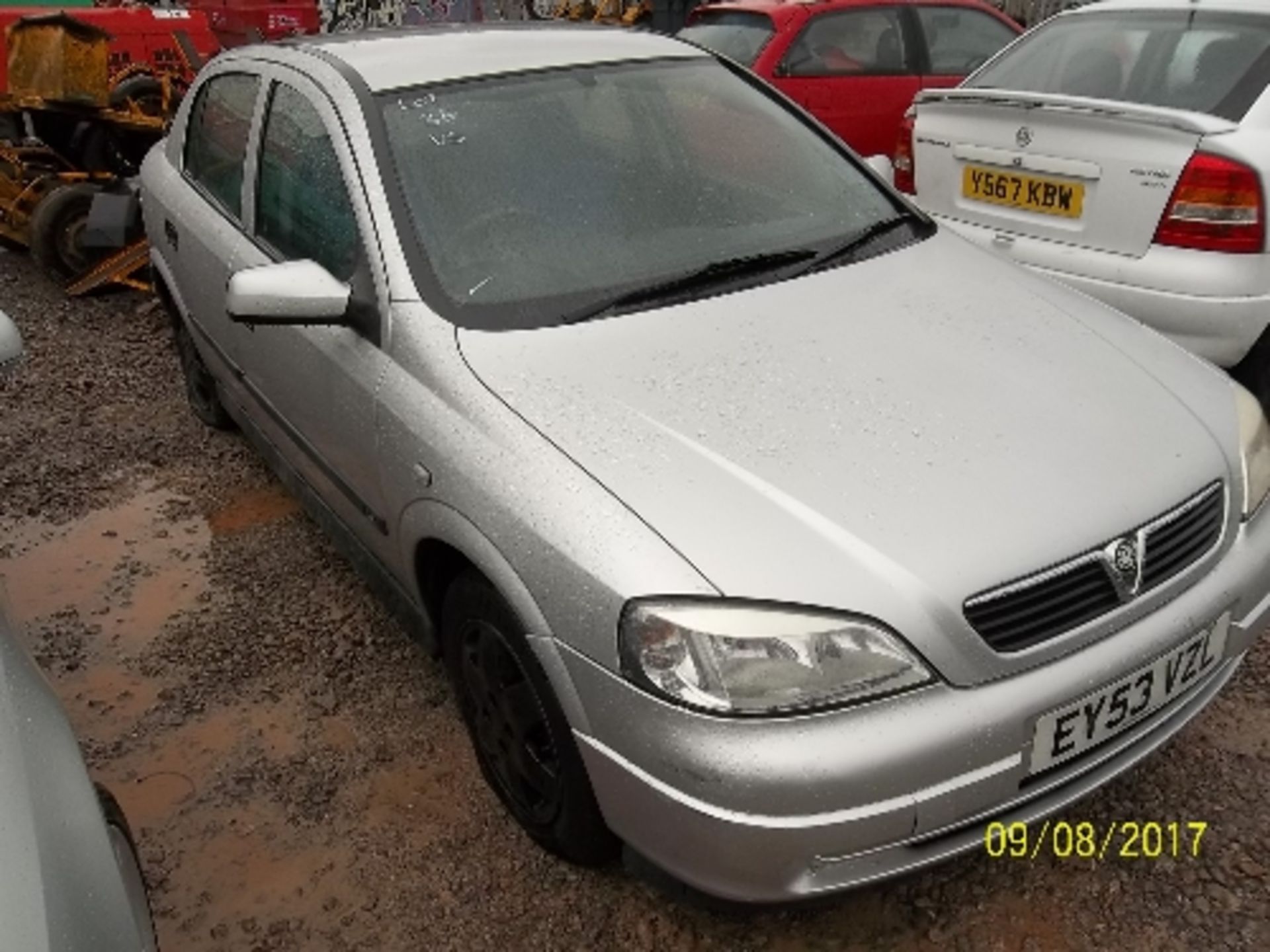 Vauxhall Astra LS 16V - EY53 VZL Date of registration: 28.11.2003 1389cc, petrol, manual, silver - Image 2 of 4