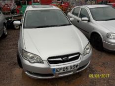 Subaru Legacy R Estate - EF05 XOW Date of registration: 08.07.2005 3000cc, petrol, 5 speed auto,