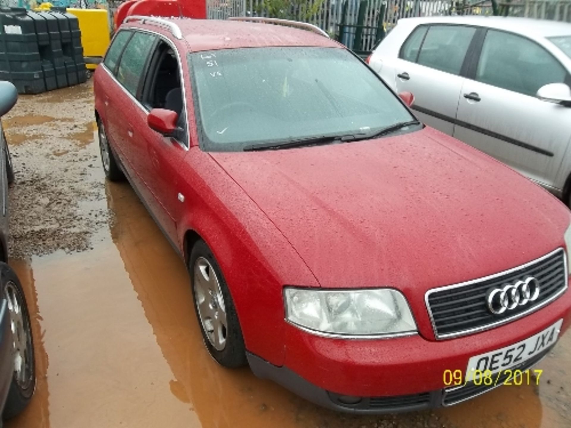 Audi A6 1.8 T SE Estate - OE52 JXA Date of registration: 08.01.2003 1781cc, petrol, manual, red - Image 2 of 4