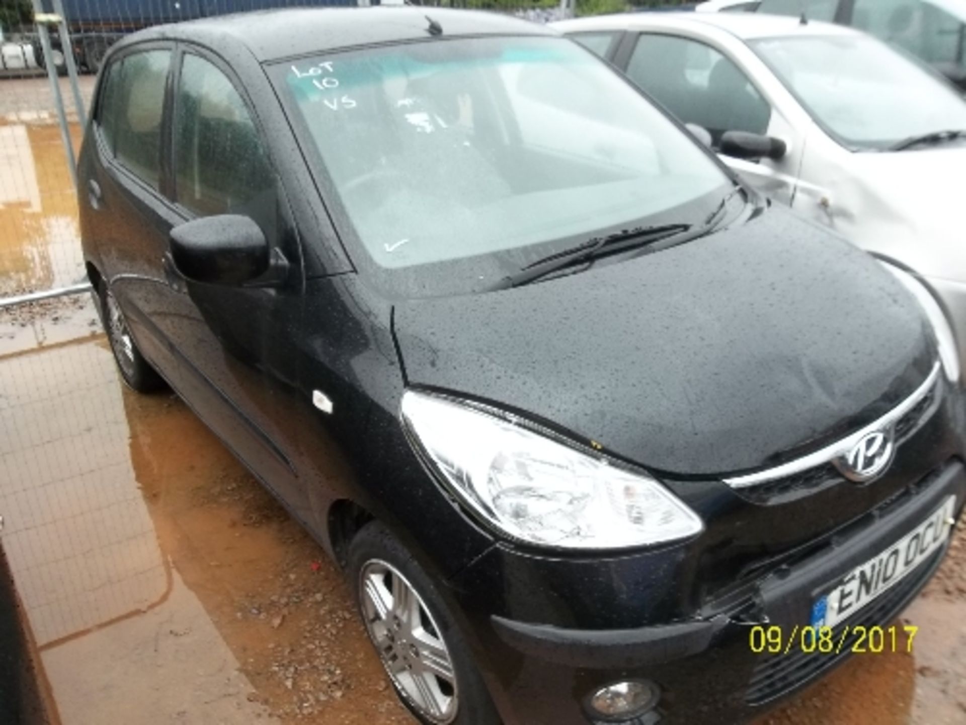 Hyundai I10 Comfort - EN10 OCU Date of registration: 09.07.2010 1248cc, petrol, manual, black - Image 3 of 6