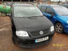 Volkswagen Touran S TDI - RK05 VYL Date of registration: 11.07.2005 1896cc, diesel, manual, black