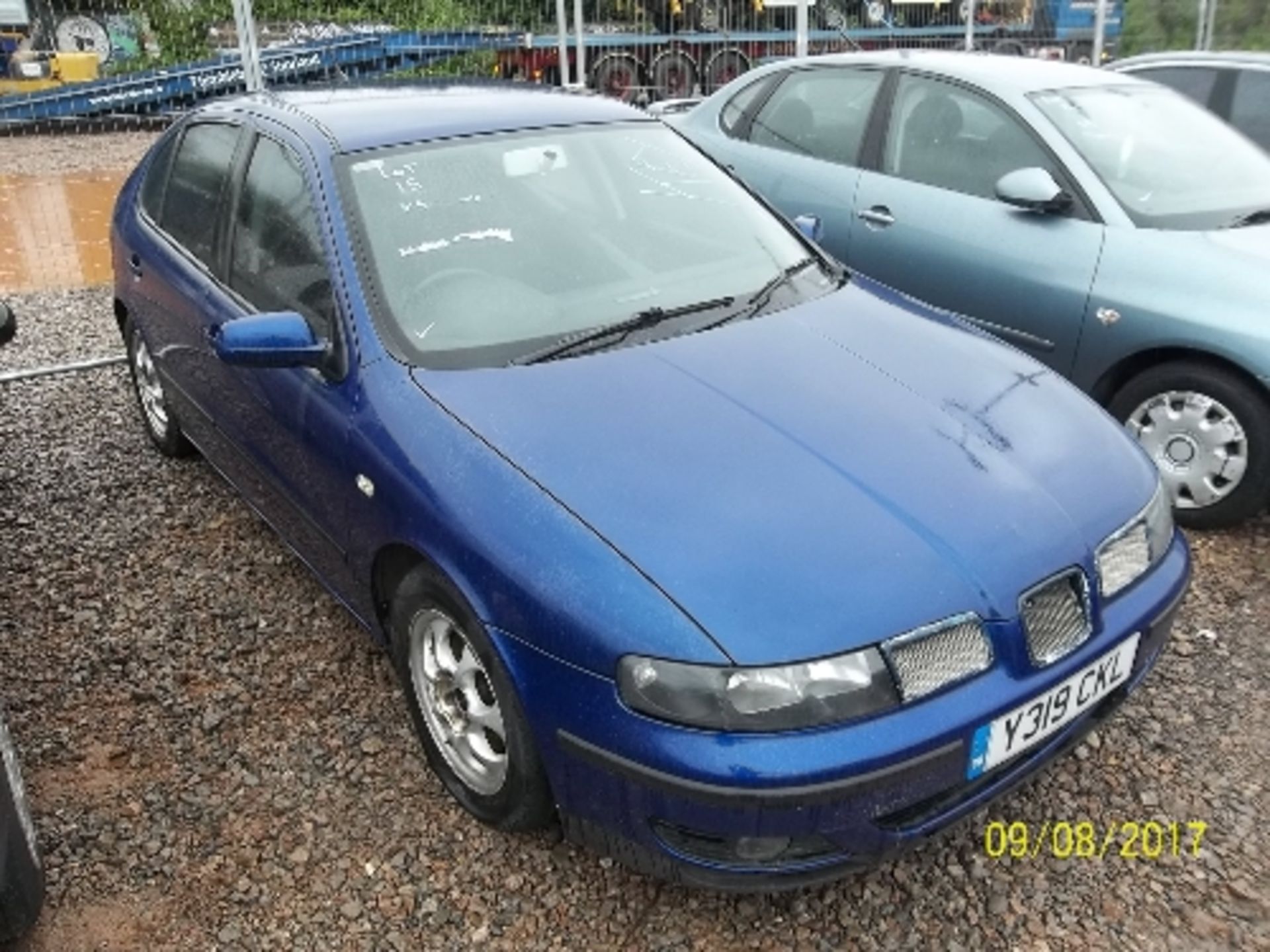 Seat Leon TDI SE - Y319 CKL Date of registration: 25.06.2001 1896cc, diesel, manual, blue Odometer - Image 2 of 4