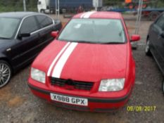 Volkswagen Bora S TDI - X988 GPX Date of registration: 19.01.2001 1896cc, diesel, manual, red