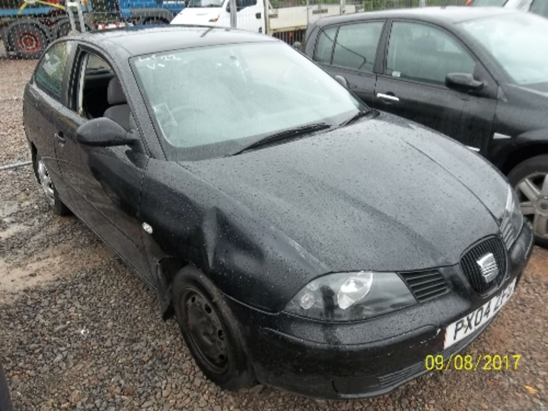 Seat Ibiza - PX04 ZFG Date of registration: 23.03.2004 1198cc, petrol, manual, black Odometer - Image 2 of 4