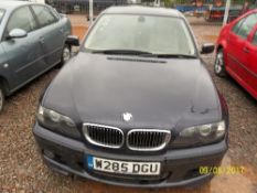 BMW 328I Saloon - W285 DGU Date of registration: 02.05.2000 2793cc, petrol, mauve/purple Odometer