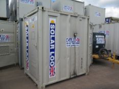 8ft x 5ft toilet c/w waste & water tank, 6210