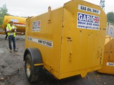 500 gallon bunded fuel bowser c/w Honda petrol pump, 1883