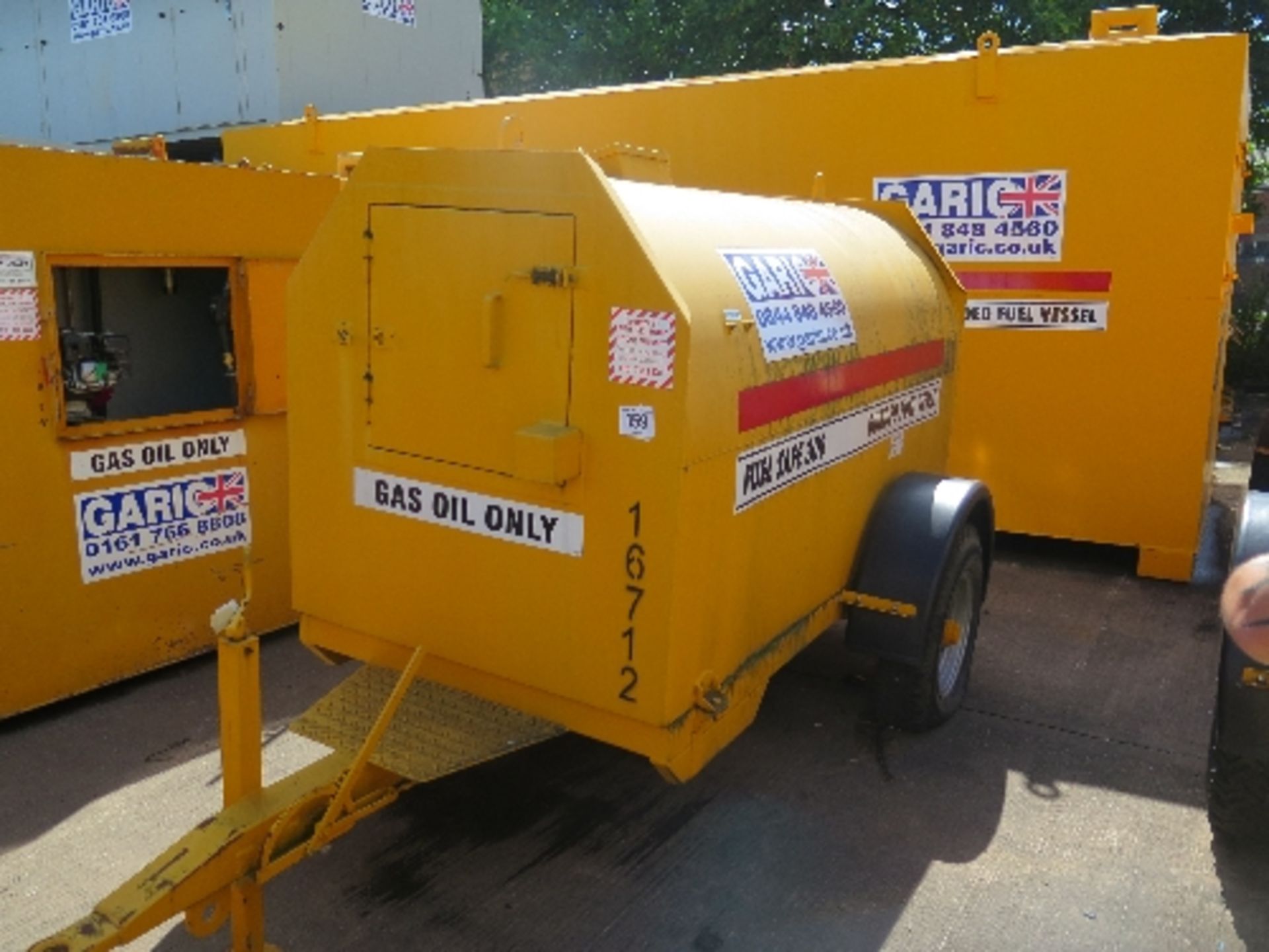 300 gallon bunded fuel bowser c/w petrol pump, 16712 - Image 3 of 3