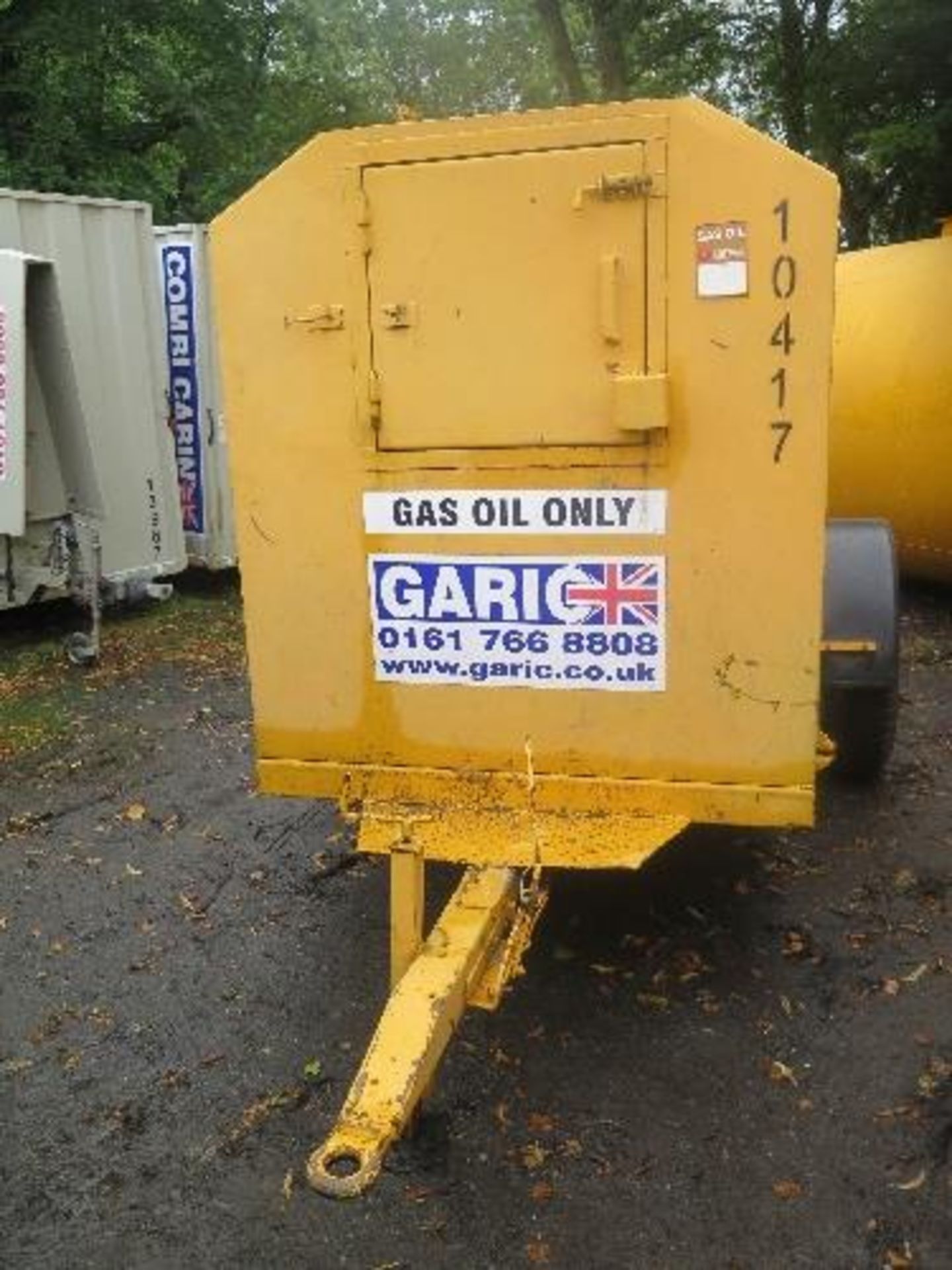 500 gallon bunded fuel bowser c/w Honda petrol pump, 10417 - Image 3 of 3