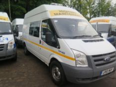 Ford Transit 115 T350L RWD panel van Registration No: LR10 NOF, 2402cc, diesel, MOT until 11/01/