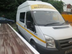 Ford Transit 115 T350L RWD panel van Registration No: YC10 UPD, 2402cc, diesel, MOT until 04/07/