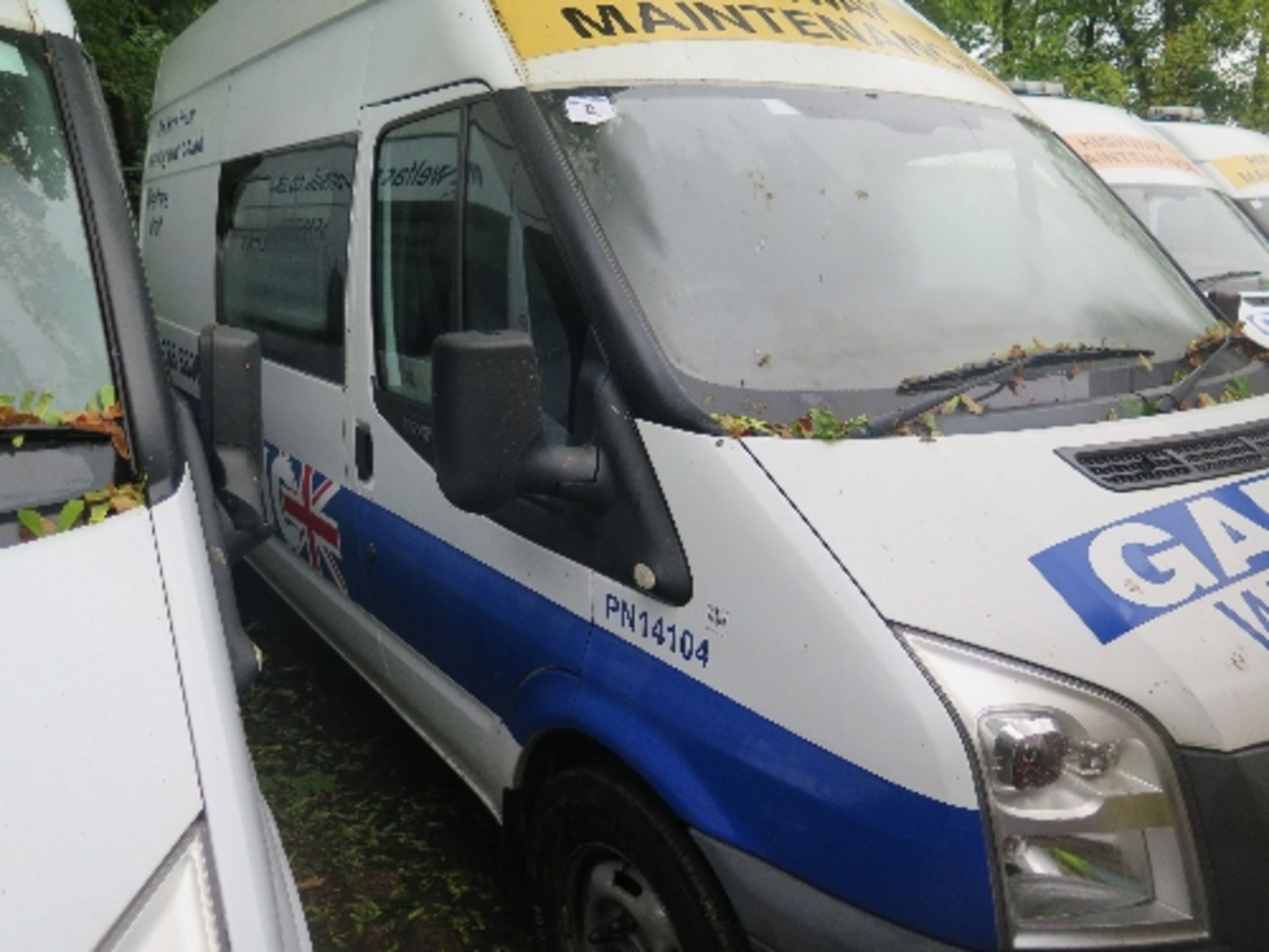 Ford Transit 115 T350L RWD panel van Registration No: YG10 ESV, 2402cc, diesel, MOT until 04/02/