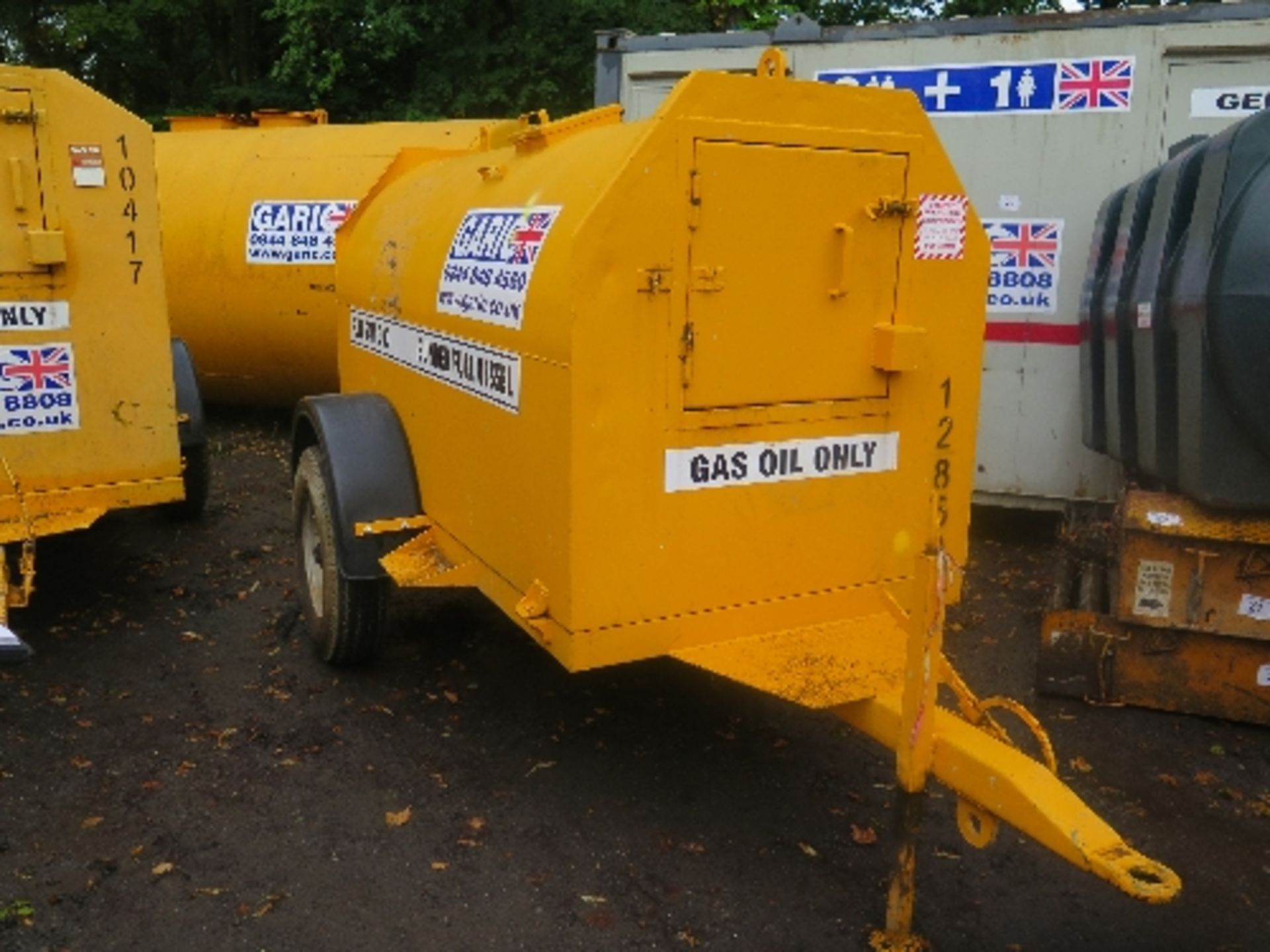 300 gallon bunded fuel bowser c/w Honda petrol pump, 12850 - Image 3 of 3