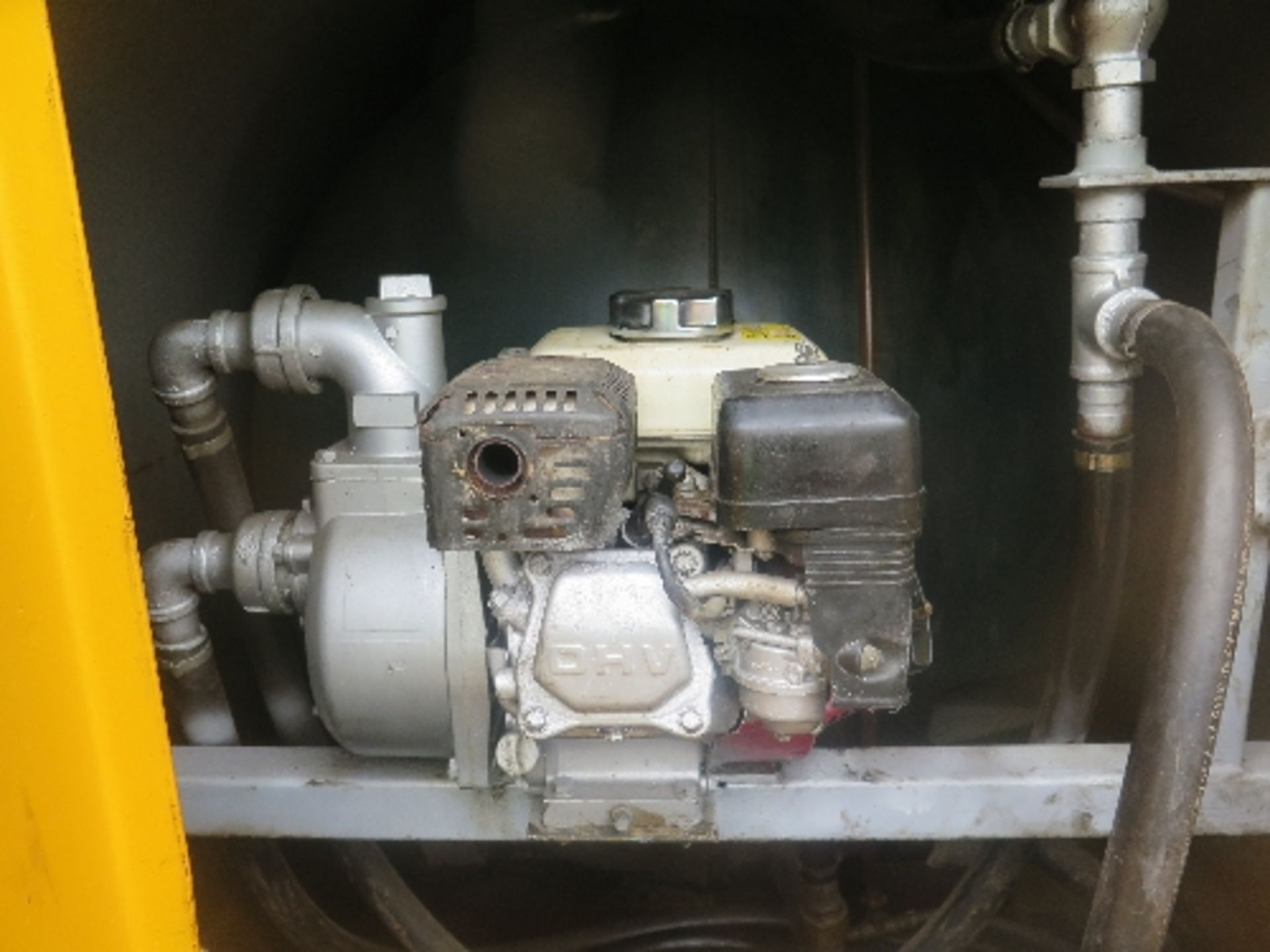 300 gallon bunded fuel bowser c/w Honda petrol pump, 12850 - Image 2 of 3