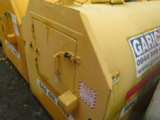 300 gallon bunded fuel tank c/w Honda petrol pump, 15844