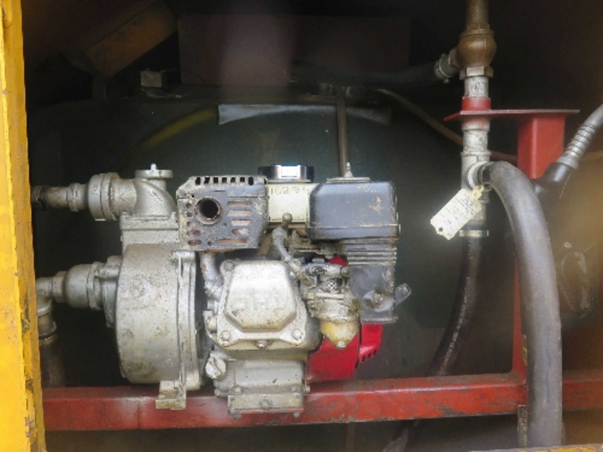 500 gallon bunded fuel bowser c/w Honda petrol pump, 10417 - Image 2 of 3
