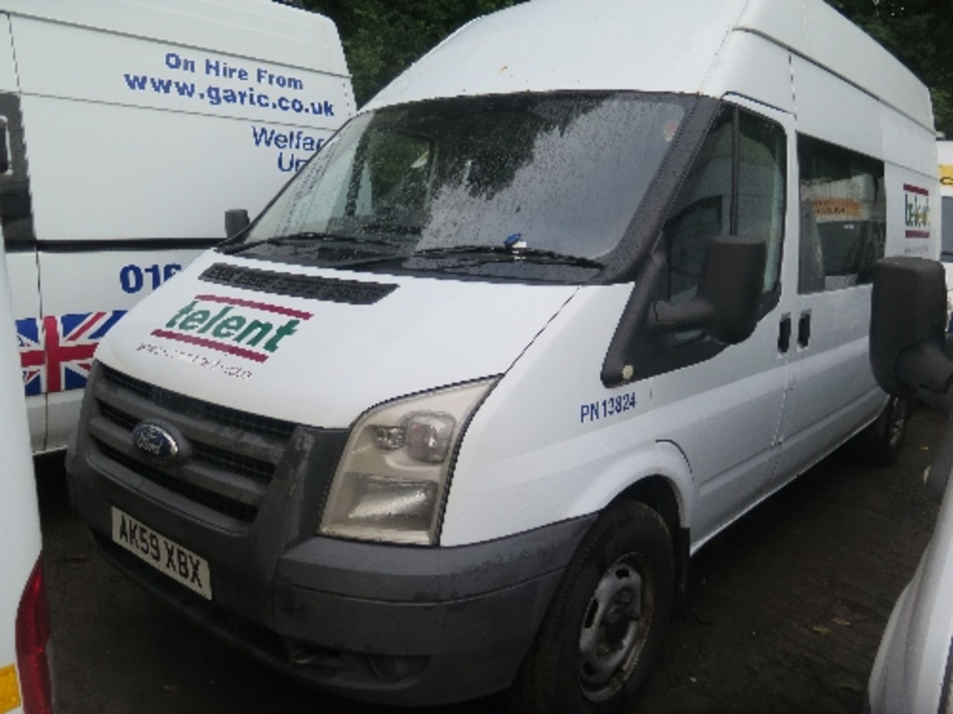 Ford Transit 115 T350L RWD panel van Registration No: AK59 XBX, 2402cc, diesel, MOT until 18/07/