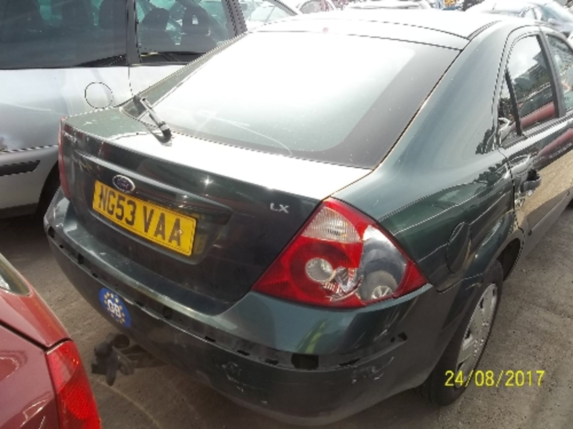 Ford Mondeo LX - NG53 VAA Date of registration: 28.11.2003 1798cc, petrol, manual, green Odometer - Image 3 of 4