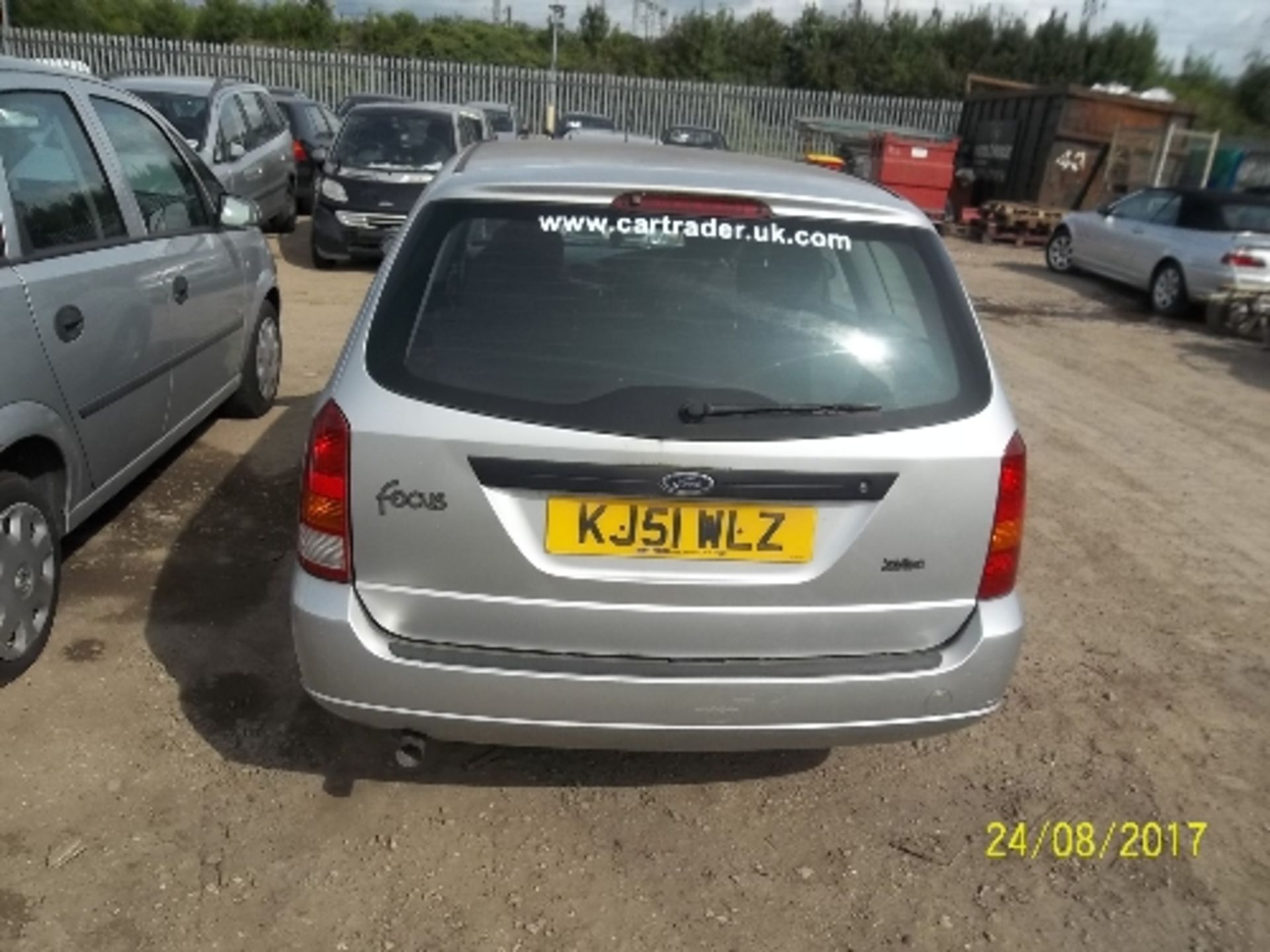 Ford Focus Zetec Estate - KJ51 WLZ Date of registration: 01.09.2001 1796cc, petrol, manual, silver - Image 3 of 4