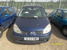 Renault Scenic Expression DCI 120 - SC53 GWD Date of registration: 18.12.2003 1870cc, diesel,