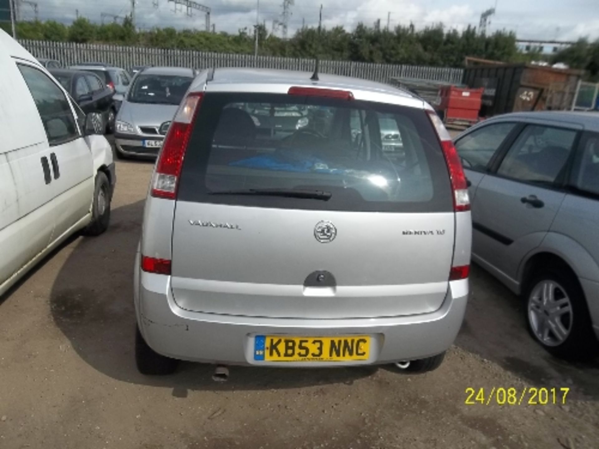 Vauxhall Meriva Enjoy 16V - KB53 NNC Date of registration: 16.02.2004 1796cc, petrol, manual, silver - Image 3 of 4