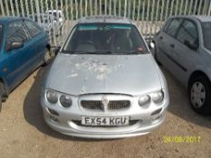 MG ZR+ - EX54 KGU Date of registration: 06.09.2004 1396cc, petrol, manual, silver Odometer reading