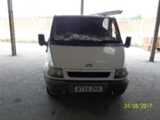 Ford Transit 280 SWB - BT54 ZNX Date of registration: 06.01.2005 2295cc, gas bi fuel, manual,