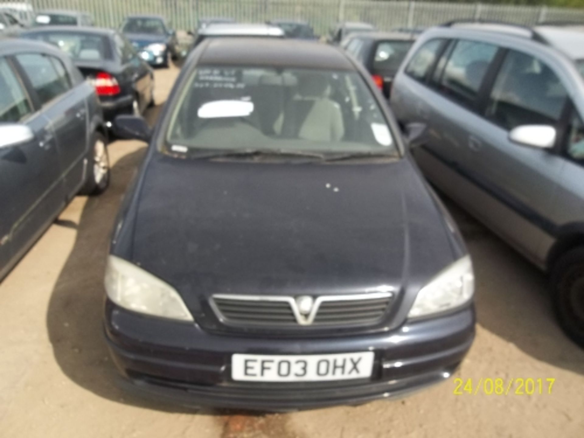 Vauxhall Astra Club - EF03 OHX Date of registration: 03.07.2003 1598cc, petrol, 4 speed auto, blue