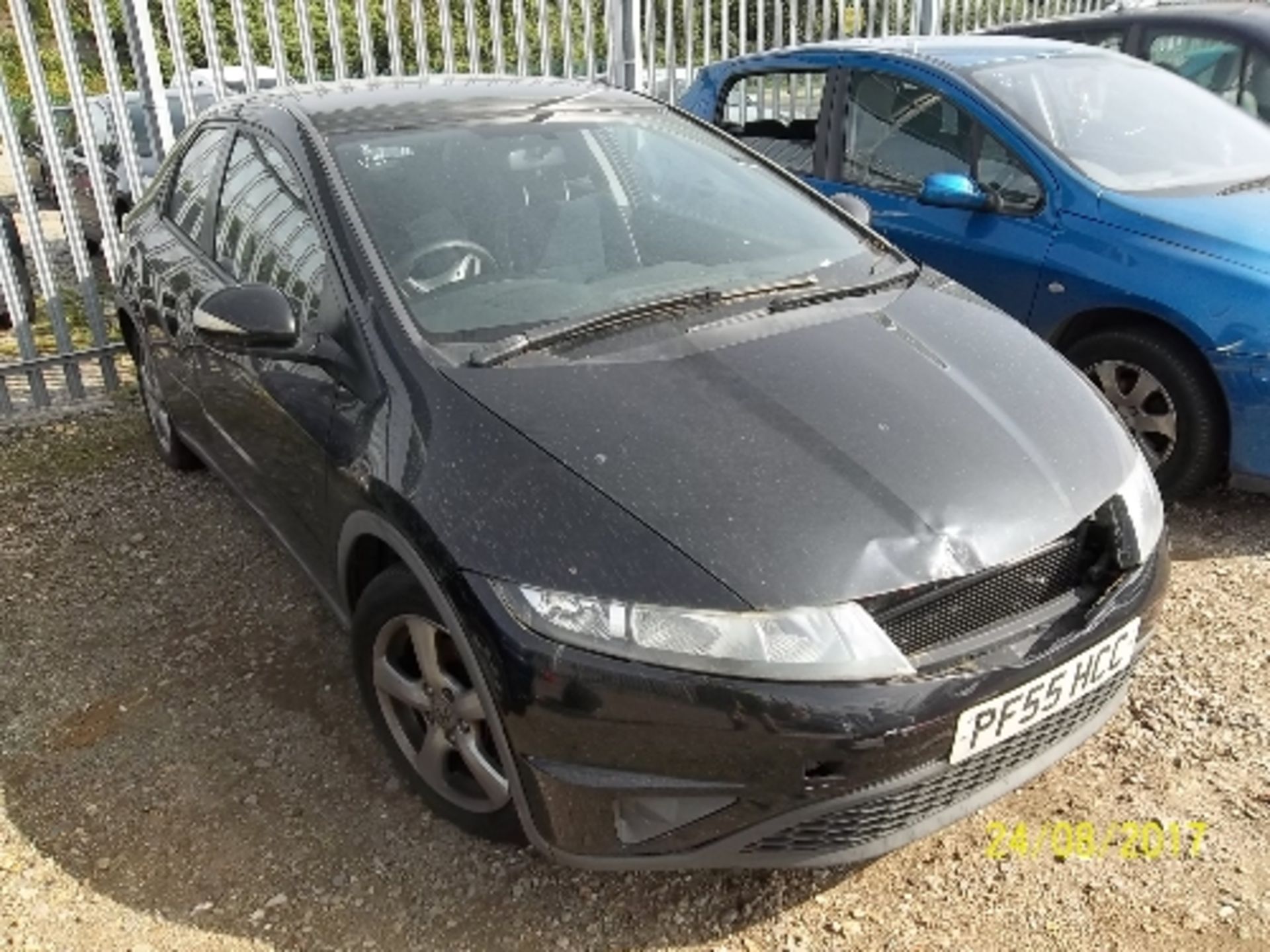 Honda Civic SE I-CTDI - PF55 HCC Date of registration: 13.01.2006 2204cc, diesel, manual, black - Image 2 of 4