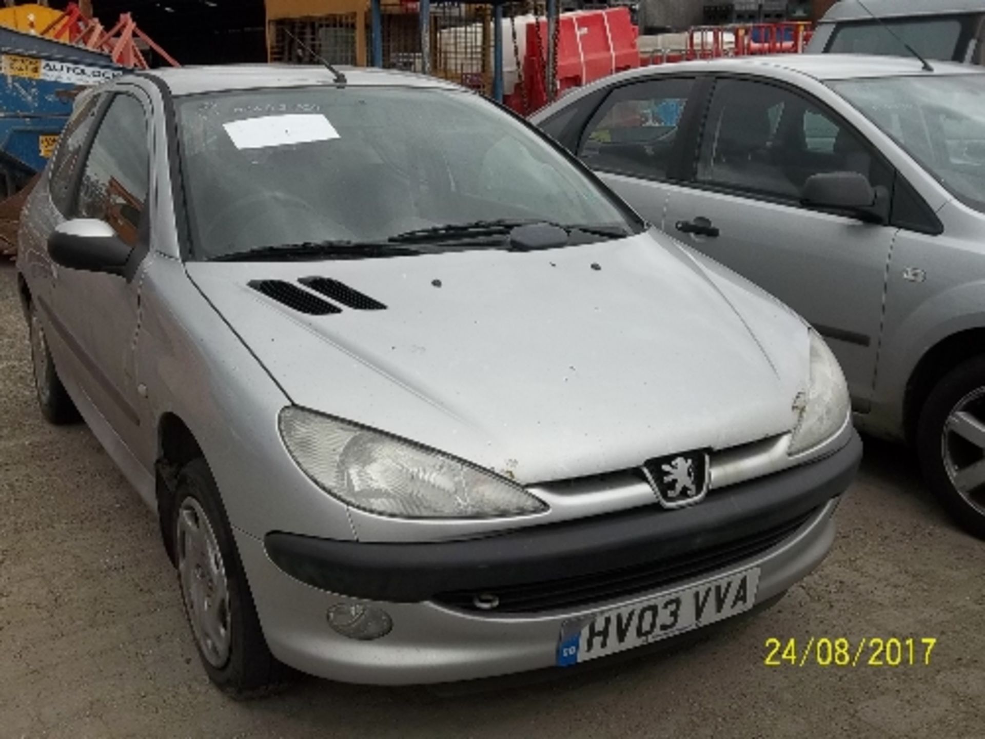 Peugeot 206 Verve - HV03 VVA Date of registration: 21.03.2003 1360cc, petrol, manual, silver