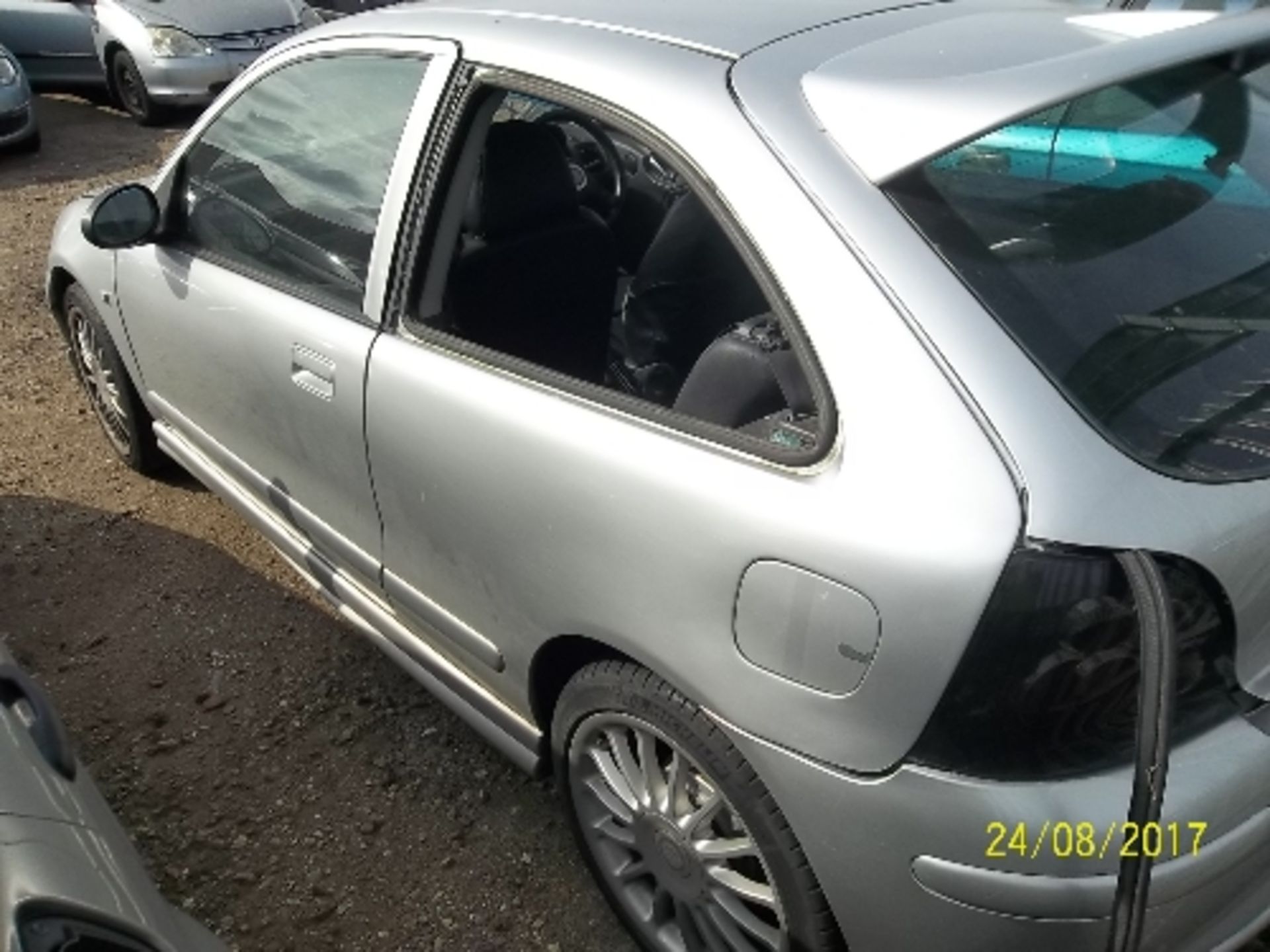 MG ZR+ - EX54 KGU Date of registration: 06.09.2004 1396cc, petrol, manual, silver Odometer reading - Image 4 of 4