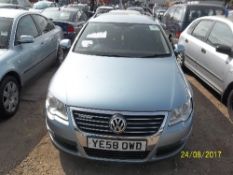 Volkswagen Passat Bluemotion TDI 105 Estate - YE58 OWD Date of registration: 13.01.2009 1968cc,