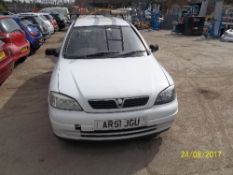 Vauxhall Astra Envoy DTI Car derived van - AR51 JGU Date of registration: 31.12.2001 1686cc, diesel,