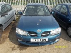 Nissan Almera SE Plus - CX51 EHN Date of registration: 19.11.2001 1769cc, petrol, 4 speed auto,