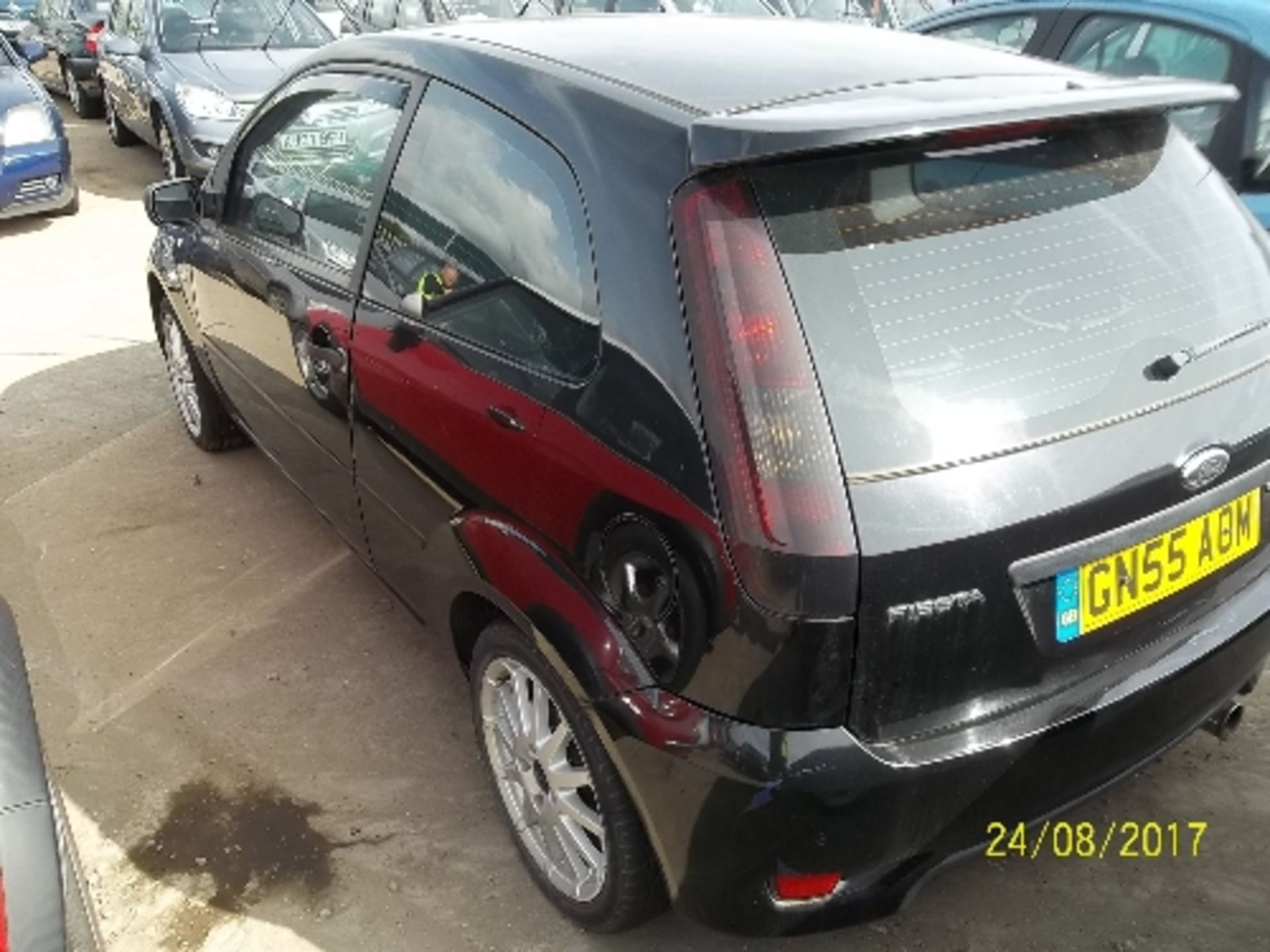 Ford Fiesta Zetec S - GN55 AOM Year of manufacture: 2005 Date of first registration in UK: 12.11. - Image 4 of 4