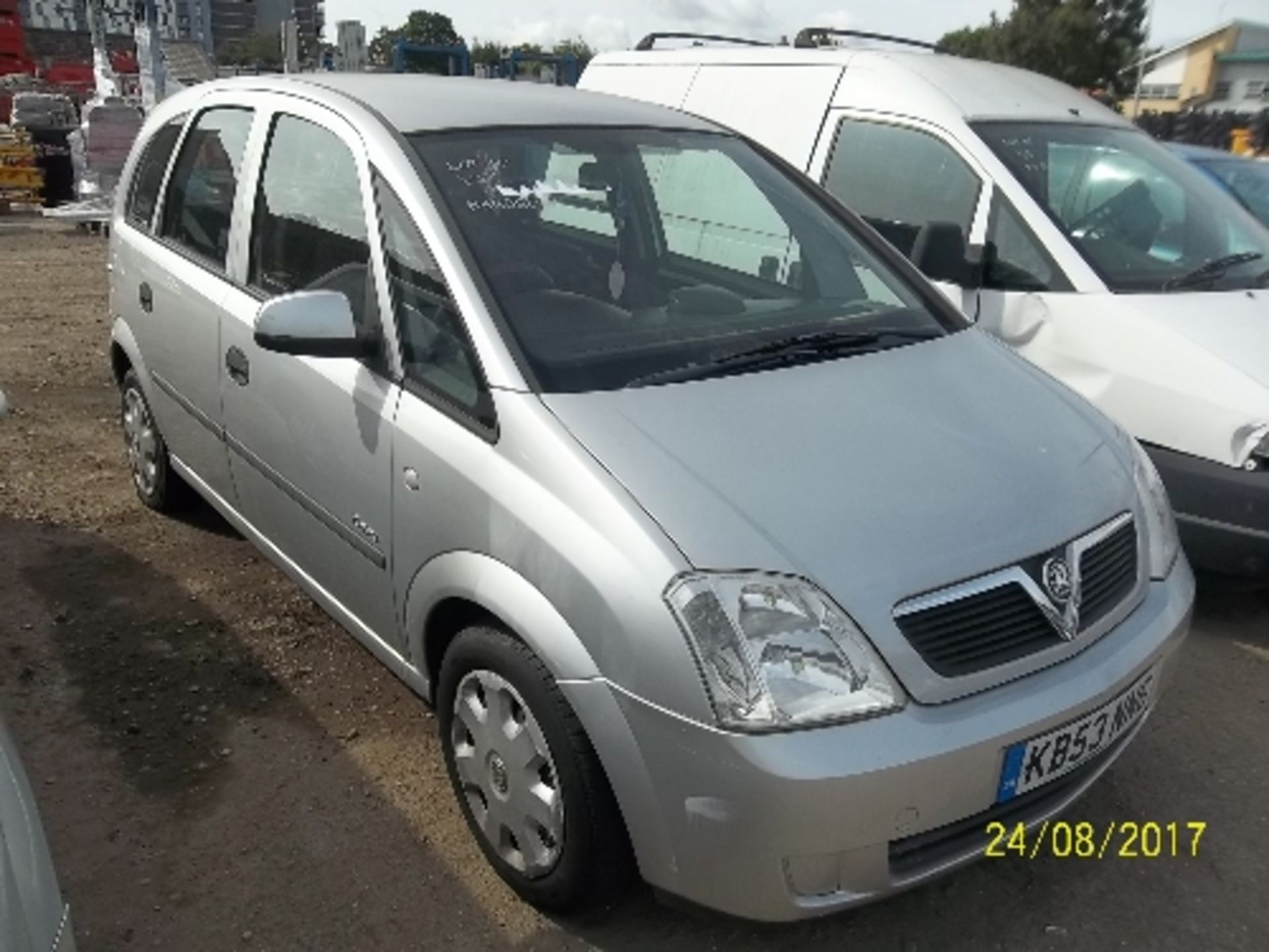 Vauxhall Meriva Enjoy 16V - KB53 NNC Date of registration: 16.02.2004 1796cc, petrol, manual, silver - Image 2 of 4