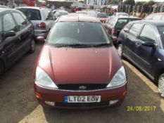 Ford Focus Ghia TD DI Estate - LT02 EDV Date of registration: 26.03.2002 1753cc, diesel, manual, red