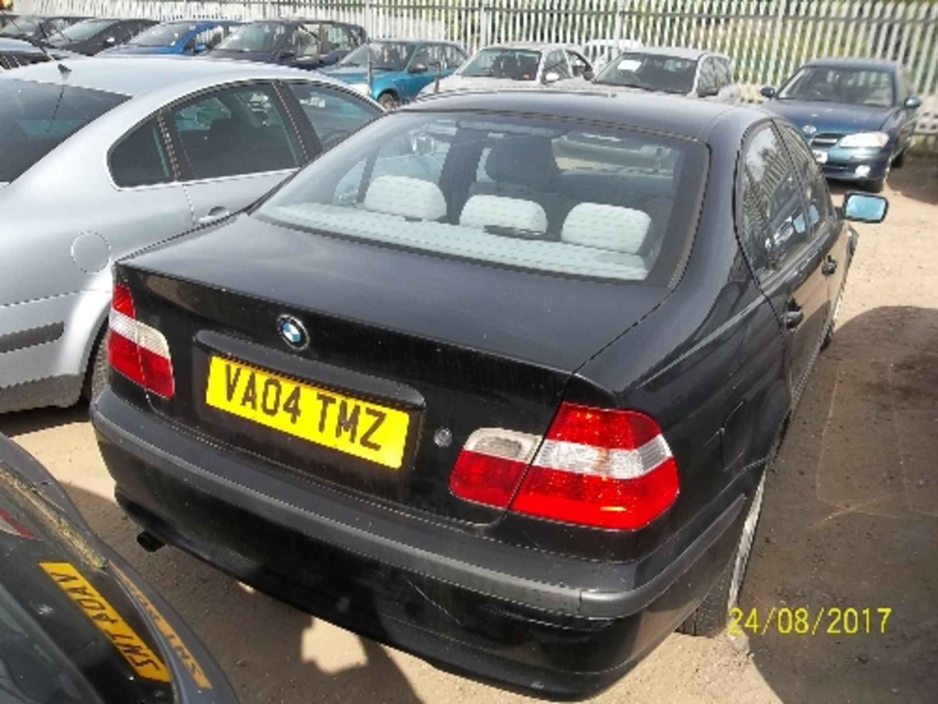 BMW 316I ES- VA04 TMZ Date of registration: 30.06.2004 1796cc, petrol, manual, black Odometer - Image 3 of 4