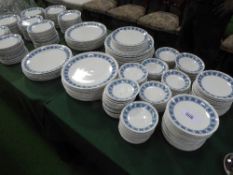 Large qty of Royal Tuscan 'Charade' dinner ware